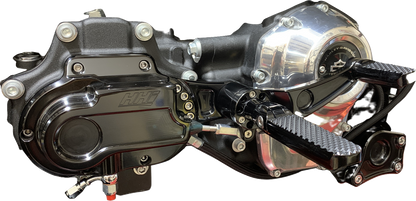 HAWG HALTERS Dominator Mid Controls - with Pegs - Black MCK-FC24AS-FK
