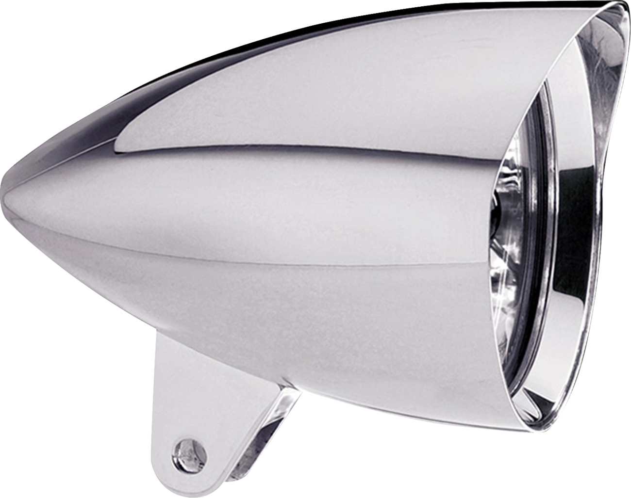 HEADWINDS Headlight Housing - 4-1/2" - Mariah Concours Rocket - Chrome 1-4900CA