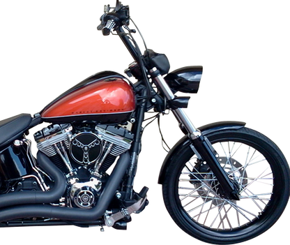 HEADWINDS Headlight Housing - 5-3/4" - Mariah Concours Rocket - Black 1-5900ZA