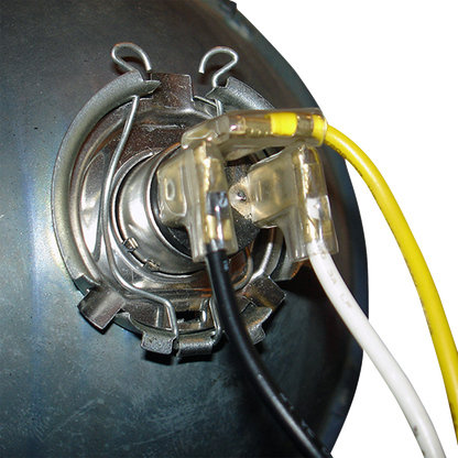 HEADWINDS Headlight Housing - 4-1/2" - Bradley Concours Bullet - Chrome 1-4500CA