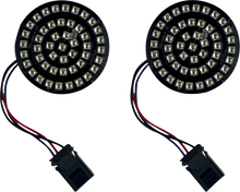 CUSTOM DYNAMICS Genesis® 4 Front Turn Signals - Red GEN-4-R-25ST