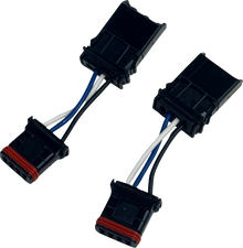 CUSTOM DYNAMICS Front Turn Signal Adapters - Heritage Softail CD-25HT-FTS-HARN