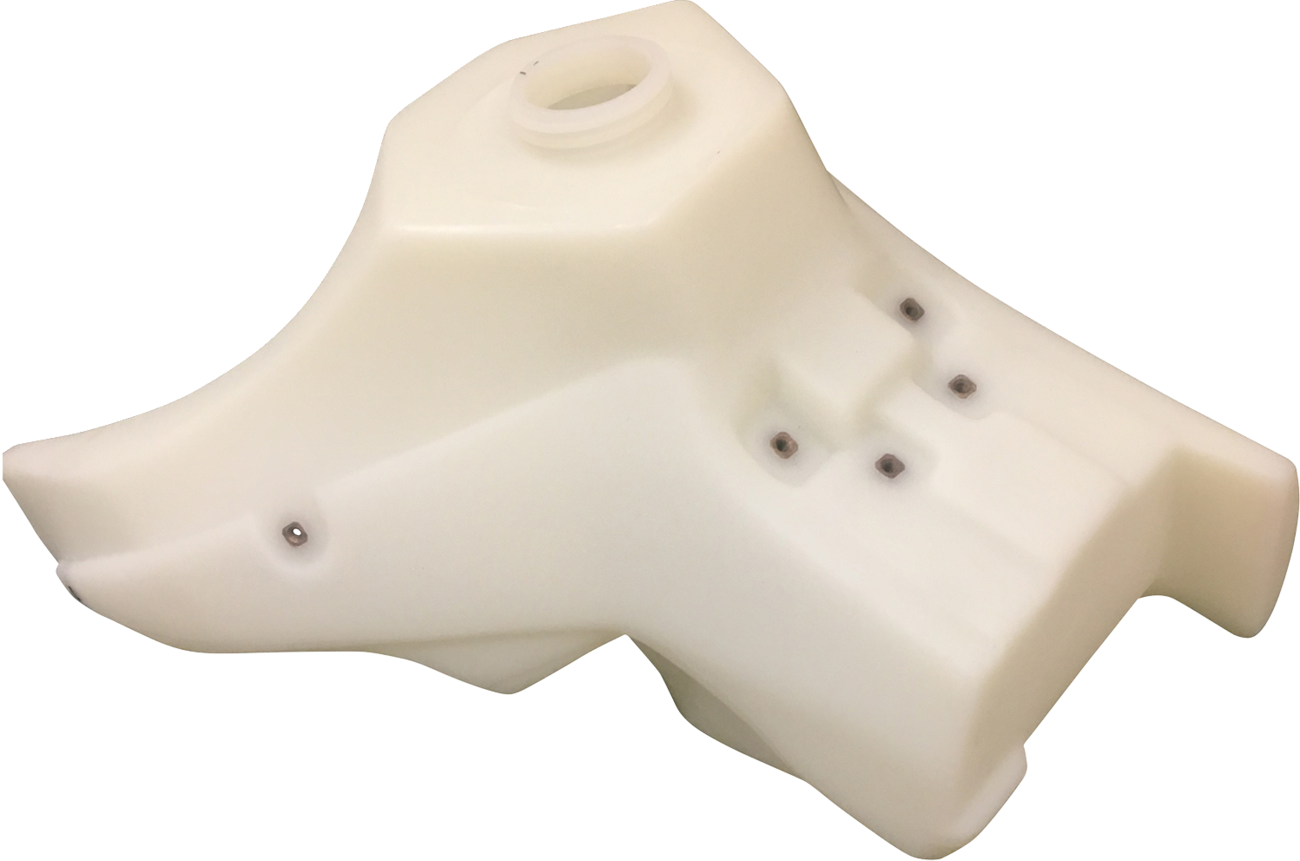 IMS PRODUCTS INC. Large-Capacity Gas Tank - Natural - Honda - 2.4 Gallon 112249-N2