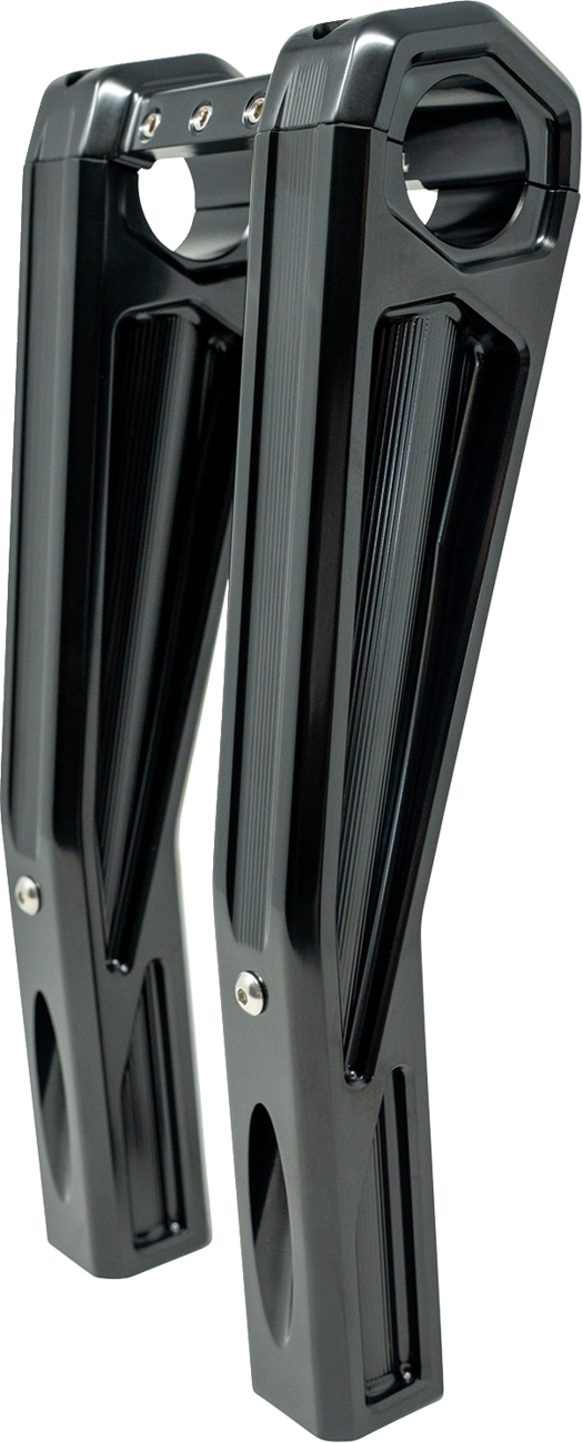 KODLIN USA Ascent Pro Risers - Pullback - 10" - Gloss Black KUS55141