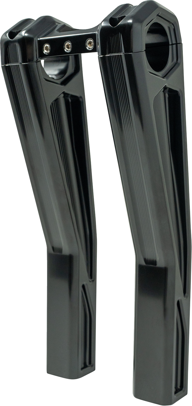 KODLIN USA Ascent Pro Risers - Pullback - 10" - Gloss Black KUS55141