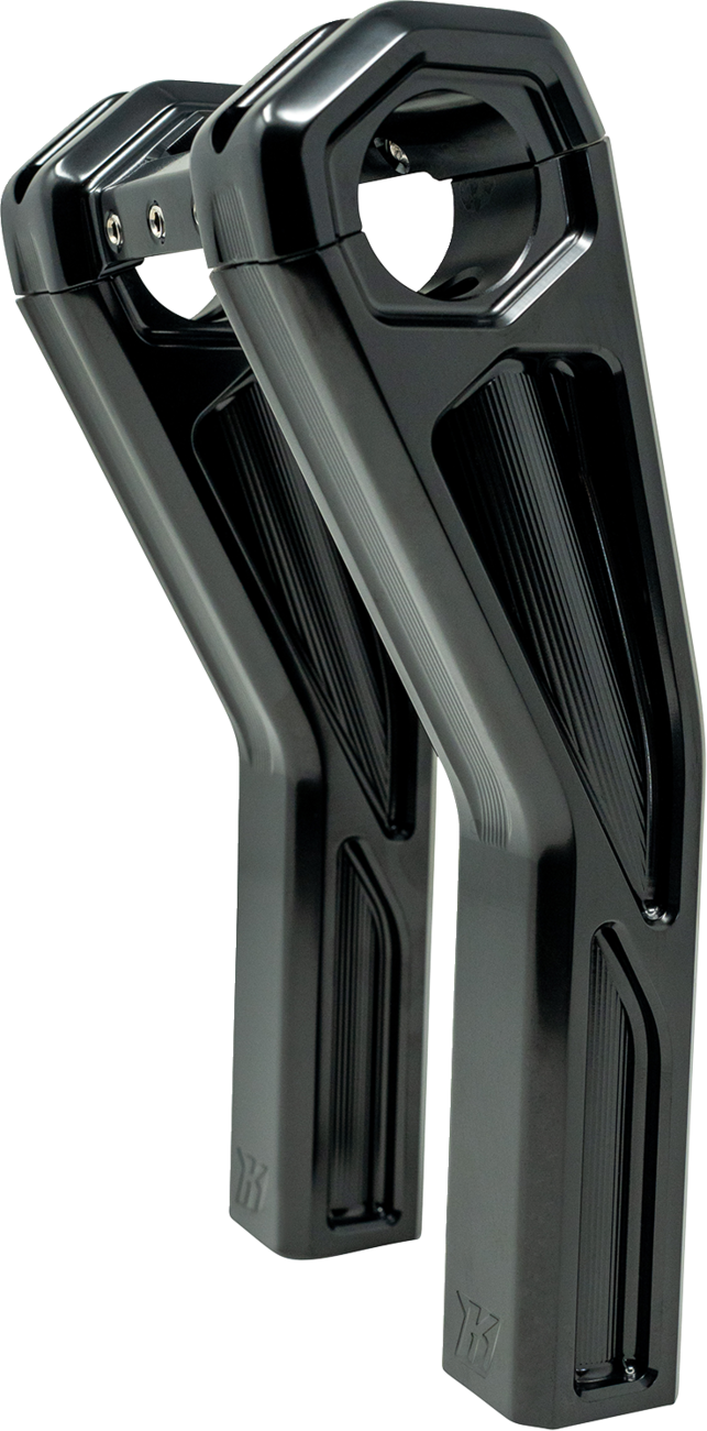 KODLIN USA Ascent Pro Risers - Pullback - 8" - Gloss Black KUS55142