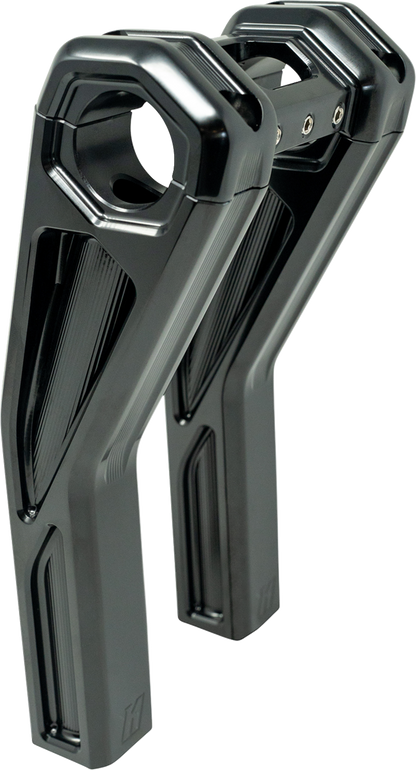 KODLIN USA Ascent Pro Risers - Pullback - 8" - Gloss Black KUS55142