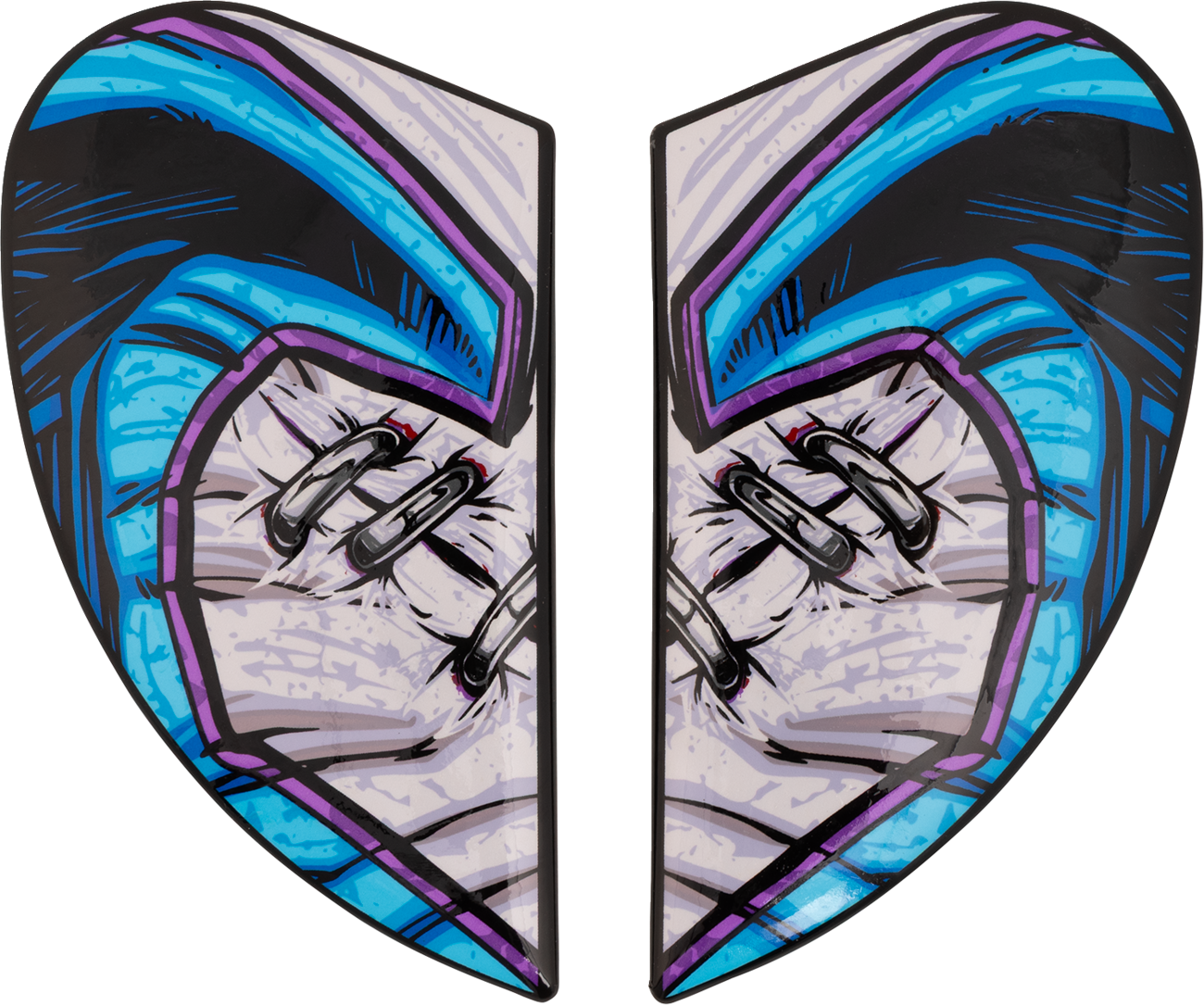 ICON Airframe Pro™ Side Plates - Krazy Klown 2 - Pink 0133-1677