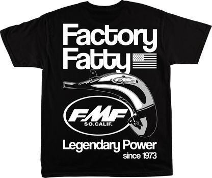 FMF Factory Fatty T-Shirt - Black - Large HO25118902BLKLG