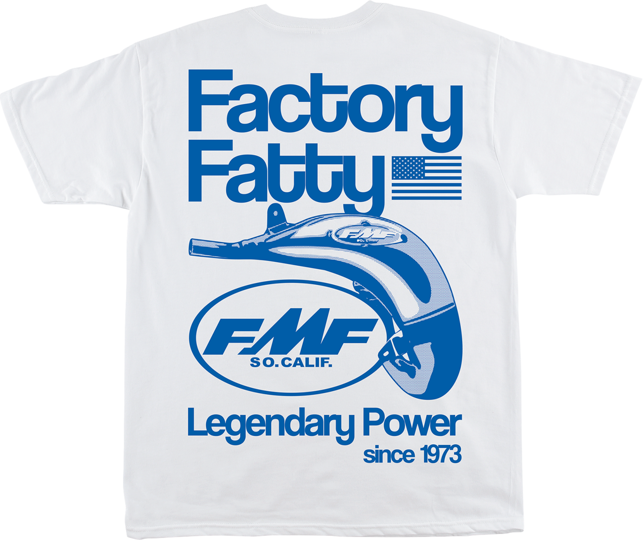 FMF Factory Fatty T-Shirt - White - XL HO25118902WHTXL