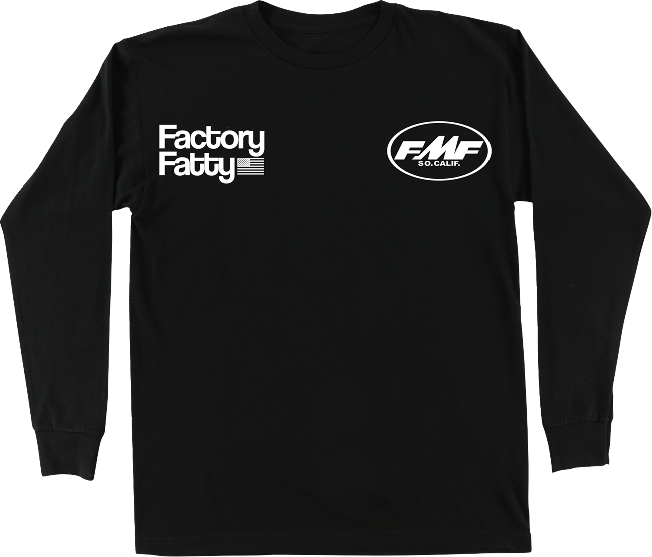 FMF Factory Fatty Long-Sleeve T-Shirt - Black - Medium HO25119900BLKMD
