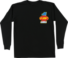 FMF America First Long-Sleeve T-Shirt - Black - Small HO25119901BLKSM