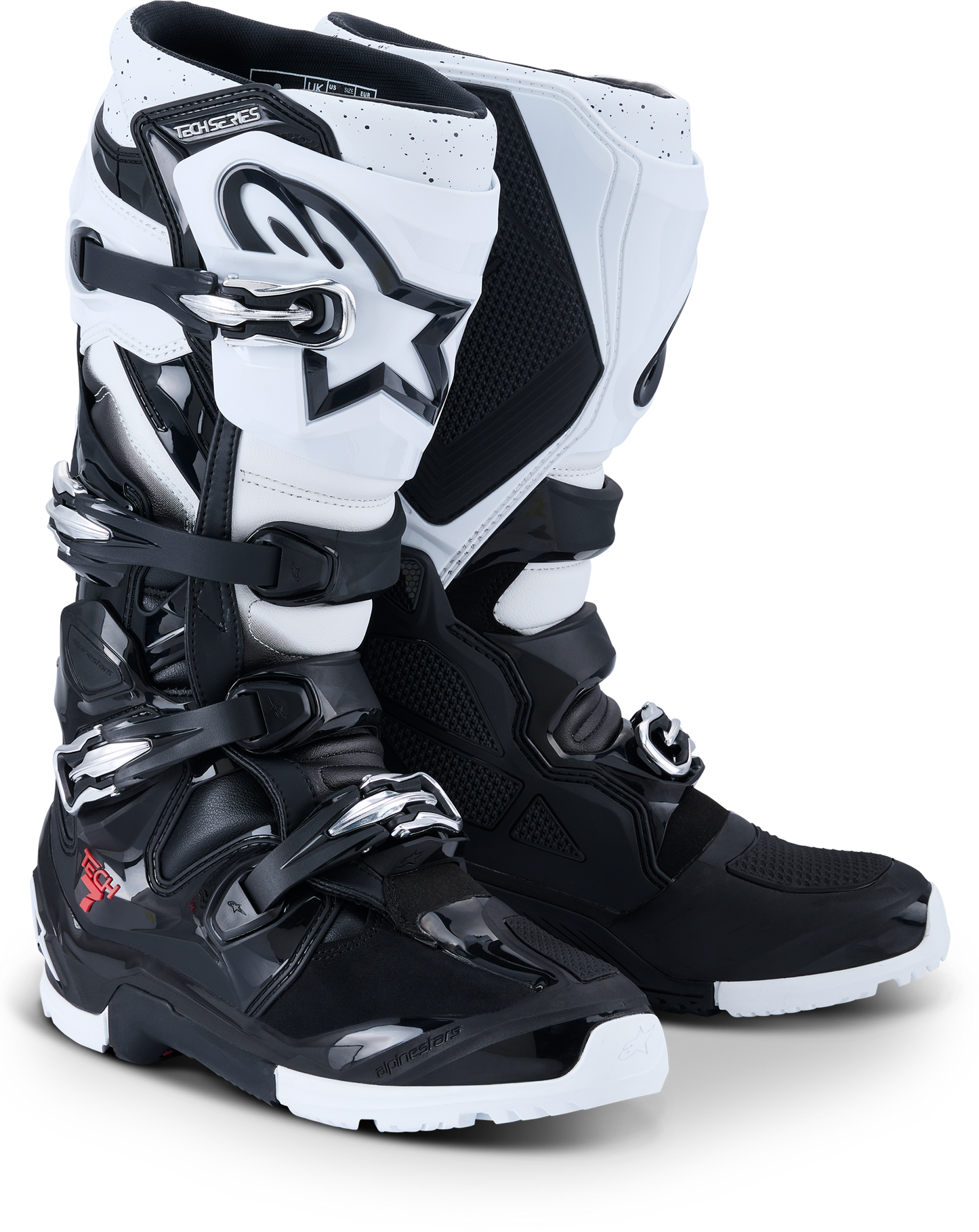 Tech 7 Enduro Black/White 6