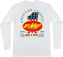 FMF America First Long-Sleeve T-Shirt - White - XL HO25119901WHTXL