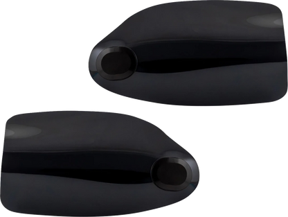 KLOCK WERKS Flare® Handguards - Harley-Davidson Cable Clutch - Black KWS-01-0120-CC