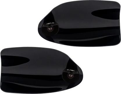 KLOCK WERKS Flare® Handguards - Harley-Davidson Hydraulic Clutch - Black KWS-01-0120-HC