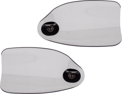 KLOCK WERKS Flare® Handguards - Harley-Davidson Hydraulic Clutch - Clear KWS-01-0121-HC