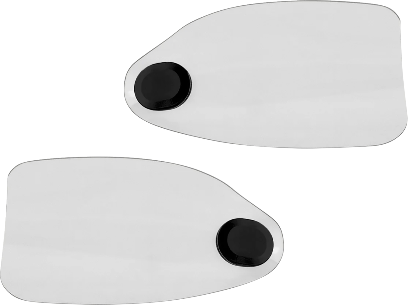 KLOCK WERKS Flare® Handguards - Harley-Davidson Hydraulic Clutch - Clear KWS-01-0121-HC