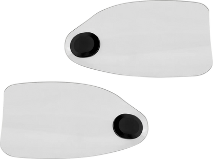 KLOCK WERKS Flare® Handguards - Harley-Davidson Hydraulic Clutch - Clear KWS-01-0121-HC