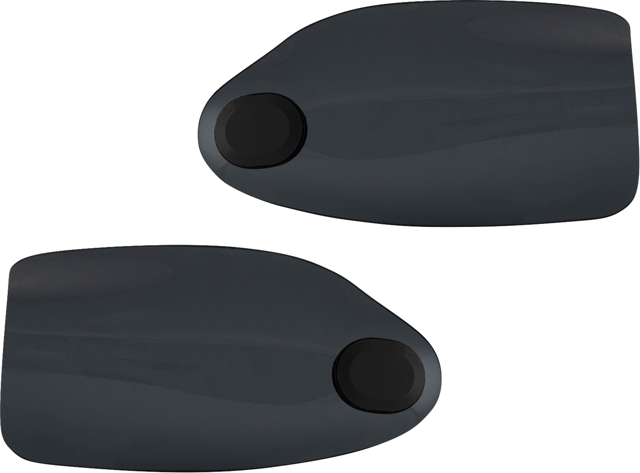 KLOCK WERKS Flare® Handguards - Harley-Davidson Cable Clutch - Dark Smoke KWS-01-0122-CC