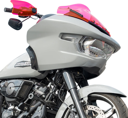KLOCK WERKS Flare® Handguards - Harley-Davidson Cable Clutch - Pink Ice KWS-01-0124-CC