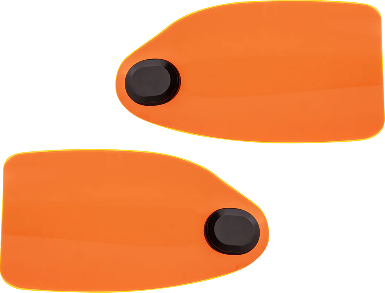 KLOCK WERKS Flare® Handguards - Harley-Davidson Hydraulic Clutch - Orange Ice KWS-01-0125-HC