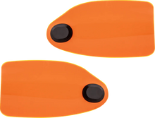 KLOCK WERKS Flare® Handguards - Harley-Davidson Hydraulic Clutch - Orange Ice KWS-01-0125-HC
