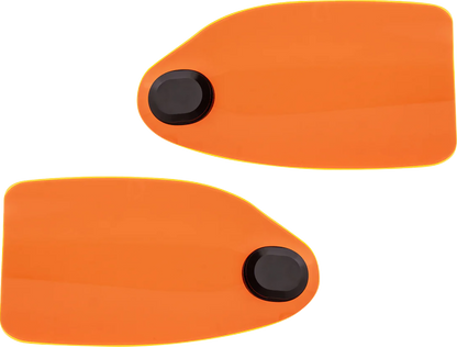KLOCK WERKS Flare® Handguards - Harley-Davidson Hydraulic Clutch - Orange Ice KWS-01-0125-HC