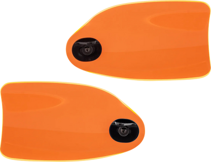 KLOCK WERKS Flare® Handguards - Harley-Davidson Hydraulic Clutch - Orange Ice KWS-01-0125-HC