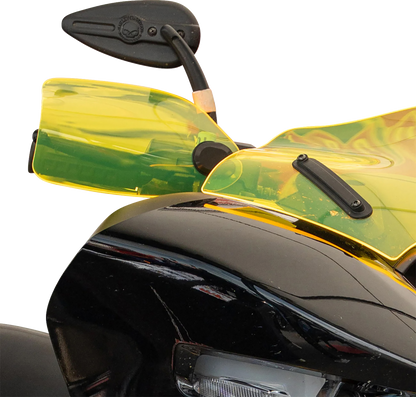 KLOCK WERKS Flare® Handguards - Harley-Davidson Cable Clutch - Yellow Ice KWS-01-0126-CC