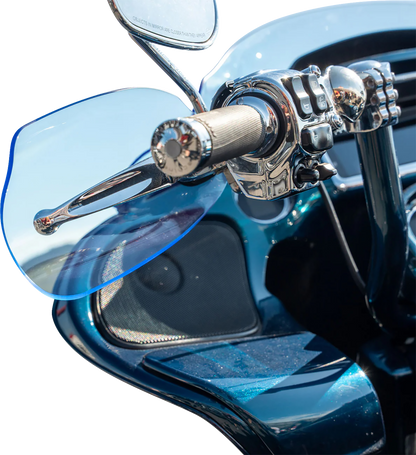 KLOCK WERKS Flare® Handguards - '23-'25 Harley-Davidson - Blue Ice KWS-01-0128-23
