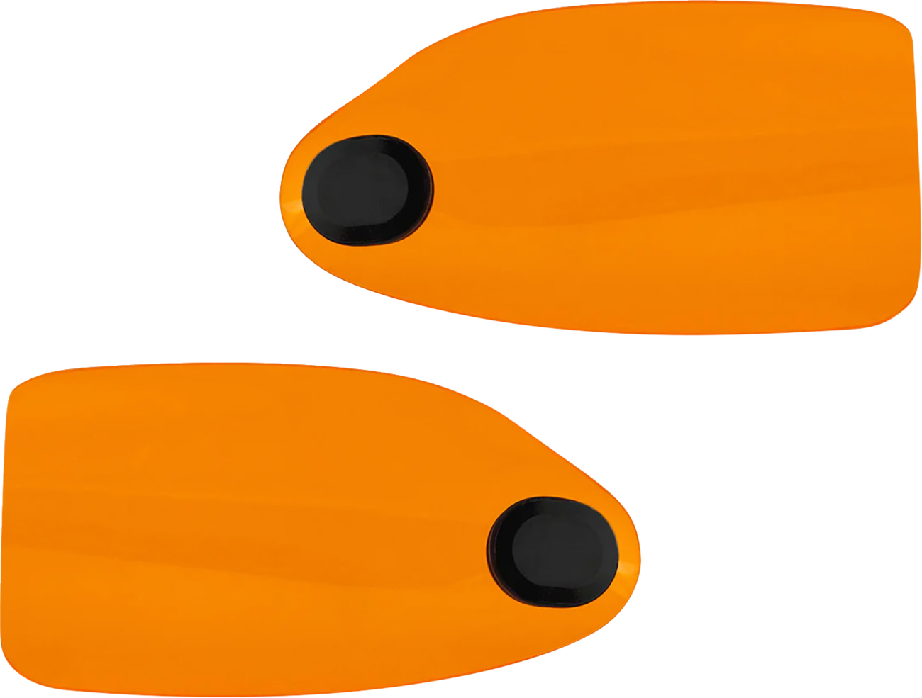 KLOCK WERKS Flare® Handguards - Harley-Davidson Cable Clutch - Orange KWS-01-0130-CC