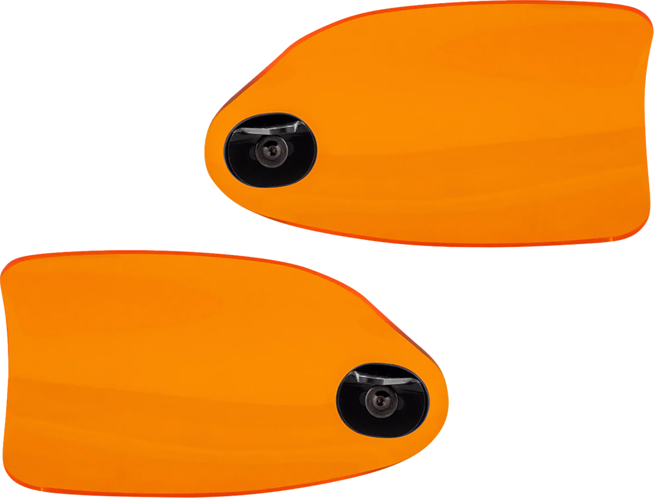 KLOCK WERKS Flare® Handguards - Harley-Davidson Hydraulic Clutch - Orange KWS-01-0130-HC