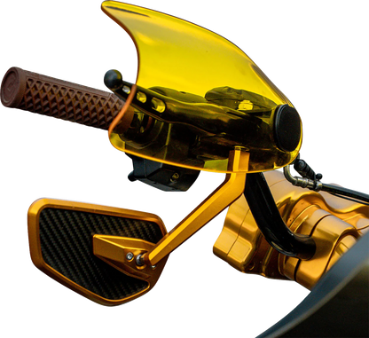 KLOCK WERKS Flare® Handguards - '23-'25 Harley-Davidson - Yellow KWS-01-0131-23