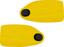 KLOCK WERKS Flare® Handguards - Harley-Davidson Cable Clutch - Yellow KWS-01-0131-CC