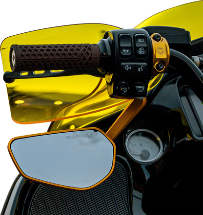 KLOCK WERKS Flare® Handguards - '23-'25 Harley-Davidson - Yellow KWS-01-0131-23