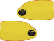 KLOCK WERKS Flare® Handguards - Harley-Davidson Cable Clutch - Yellow KWS-01-0131-CC