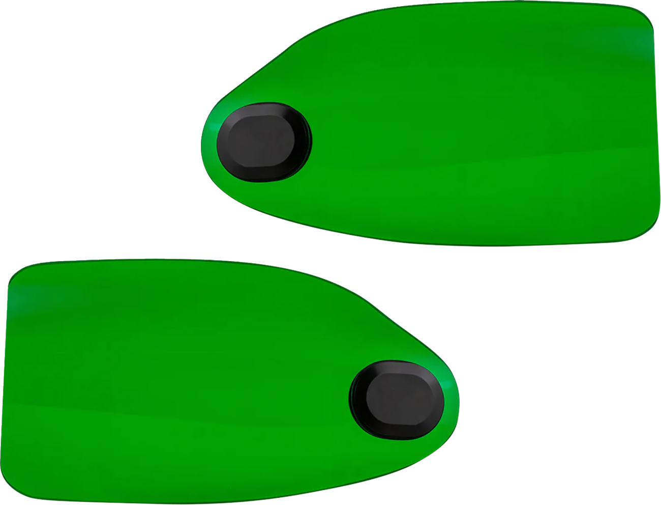 KLOCK WERKS Flare® Handguards - '23-'25 Harley-Davidson - Green KWS-01-0132-23