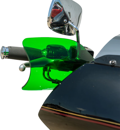 KLOCK WERKS Flare® Handguards - '23-'25 Harley-Davidson - Green KWS-01-0132-23