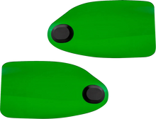 KLOCK WERKS Flare® Handguards - Harley-Davidson Hydraulic Clutch - Green KWS-01-0132-HC