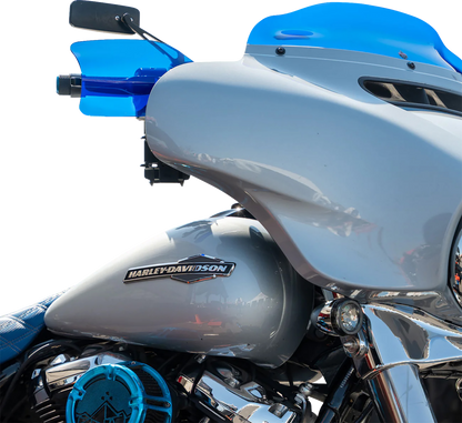 KLOCK WERKS Flare® Handguards - '23-'25 Harley-Davidson - Blue KWS-01-0133-23