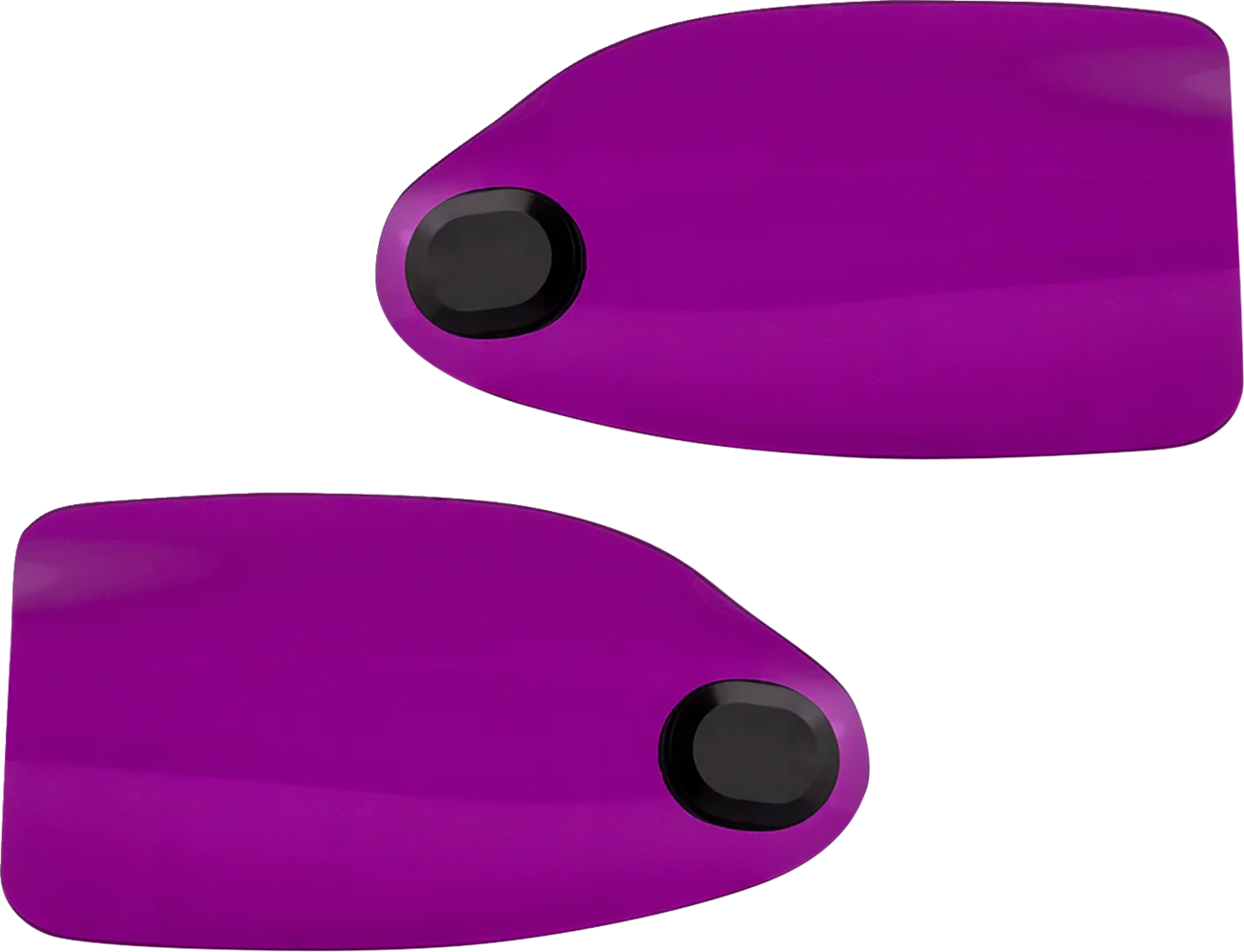 KLOCK WERKS Flare® Handguards - Harley-Davidson Cable Clutch - Purple KWS-01-0134-CC