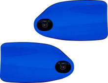 KLOCK WERKS Flare® Handguards - Harley-Davidson Hydraulic Clutch - Blue KWS-01-0133-HC