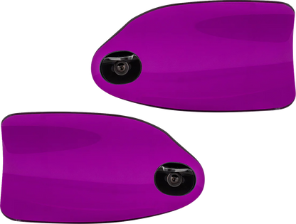 KLOCK WERKS Flare® Handguards - Harley-Davidson Cable Clutch - Purple KWS-01-0134-CC