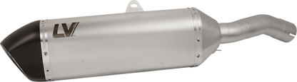 LEOVINCE LV-14 Slip-On Muffler - Stainless Steel - BMW F 750/900 GS 15610U