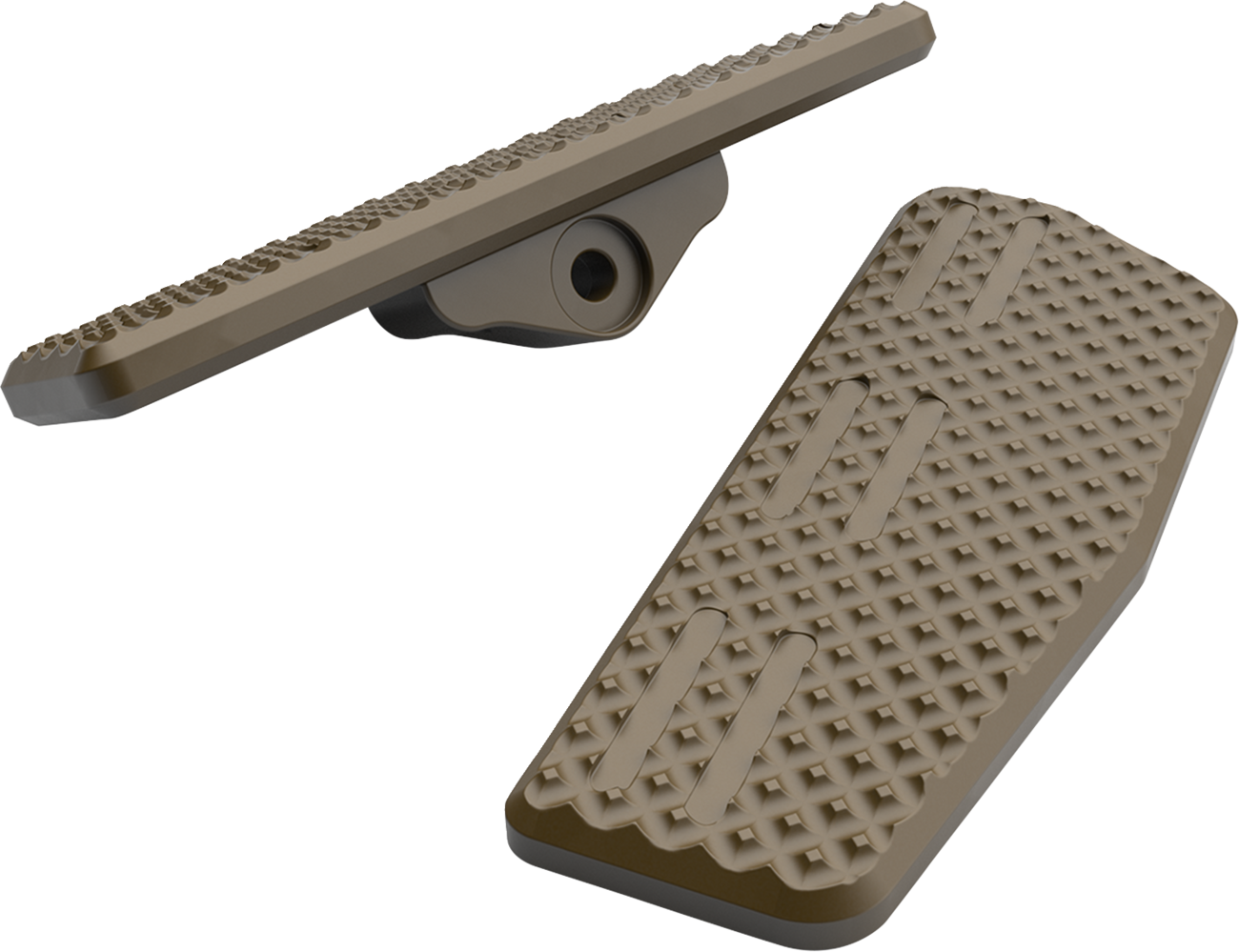 LA CHOPPERS Mini Floorboards - Driver - Bronze LA-P101-01Z