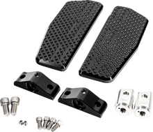 LA CHOPPERS Mini Floorboards - Driver - Black LA-P101-02B