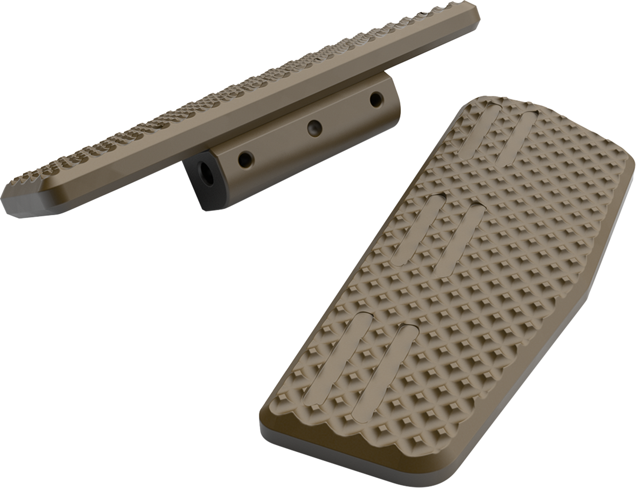 LA CHOPPERS Mini Floorboards - Passenger - Bronze LA-P101-03Z