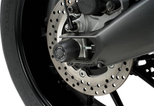 PUIG HI-TECH PARTS Axle Sliders - Rear - Black - Pair - Yamaha 20145N