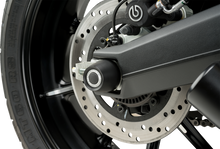 PUIG HI-TECH PARTS Axle Sliders - Rear - Black - Pair - Ducati Scrambler 20158N